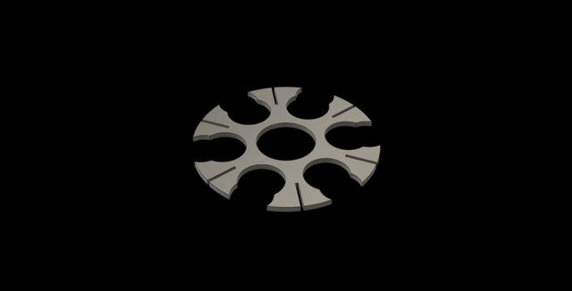Clip pour FN baracuda 3D model thumbnail