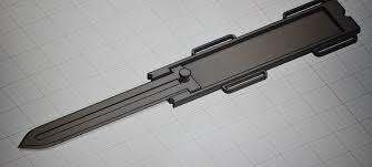 assassins creed blade otf v5 3D model thumbnail
