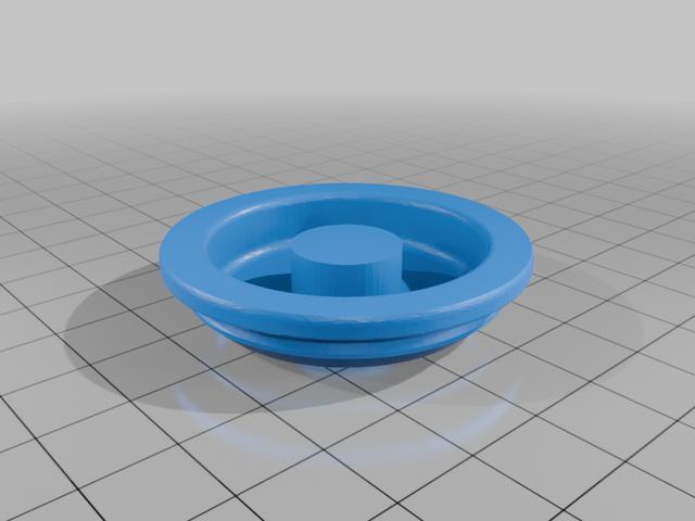 Skoda Fabia drain plug  3D model thumbnail