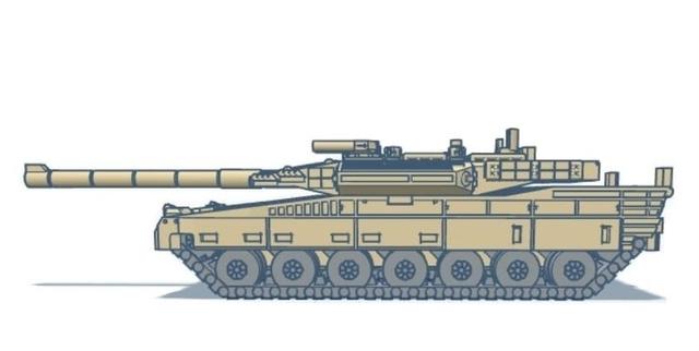 MBT 95 Arthur A/B/X 3D model thumbnail