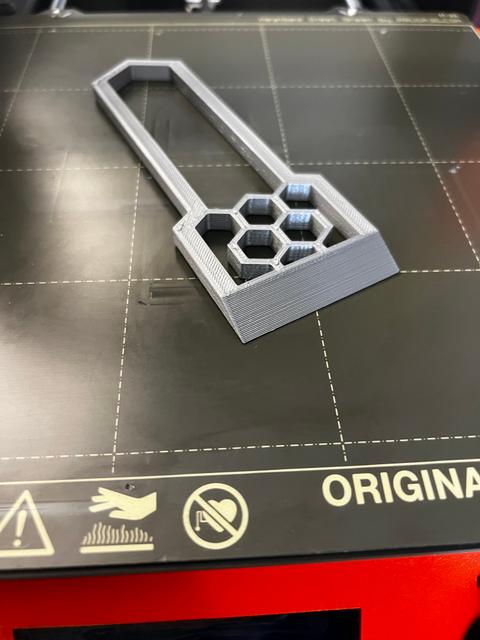 3 Pattern Hex Scraper 3D model thumbnail