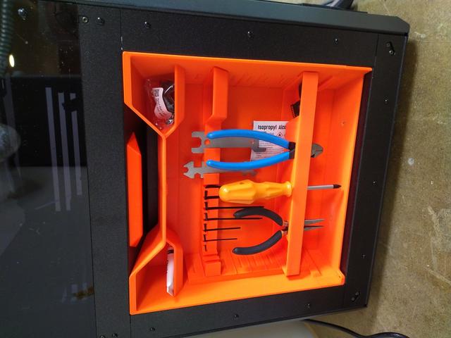 Tool Rack addition to Prusa Core One Side Storage 3D model thumbnail