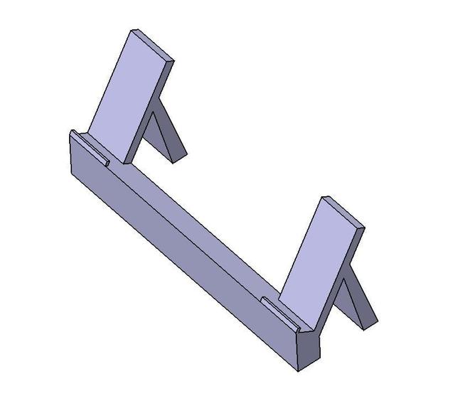 Picture support / Suport per a fotos 3D model thumbnail