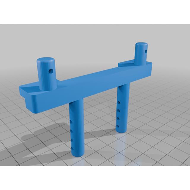 DF-Models Z10 / PD-Racing TK10 V3 Bodyposts 3D model thumbnail