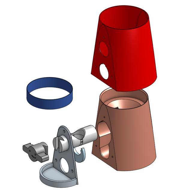 Mason Jar Candy Machine 3D model thumbnail