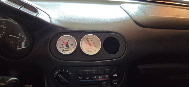 Honda Del Sol Center Vent Gauge Pods 3D model thumbnail