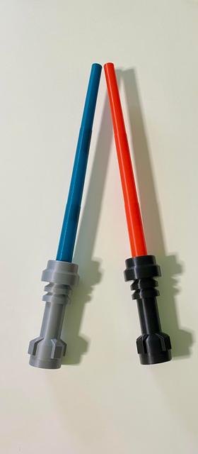 Collapsible LEGO Lightsaber *Support Free* 3D model thumbnail