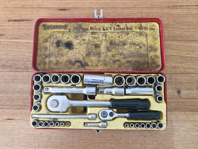 Sidchrome 37 Piece Socket Set Tray 19130 3D model thumbnail