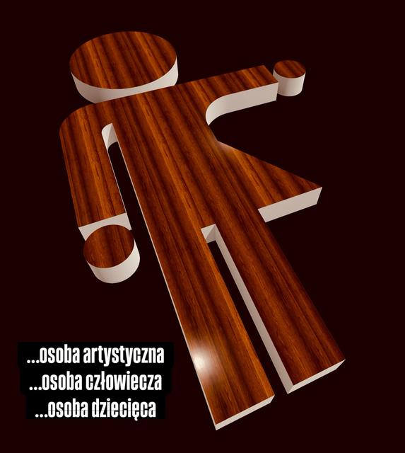 Osoba Artystyczna 3D model thumbnail