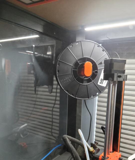 Back corner spool mount for Lack Enclosure 3D model thumbnail