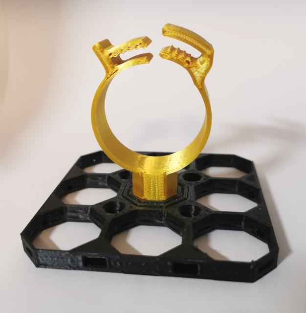 Cable clamp Peg - Multiboard 3D model thumbnail