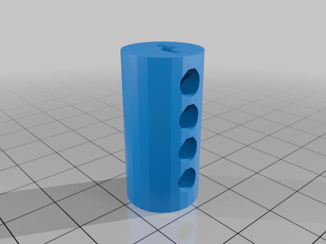 Lock Cylinder toy, configurable 3D model thumbnail