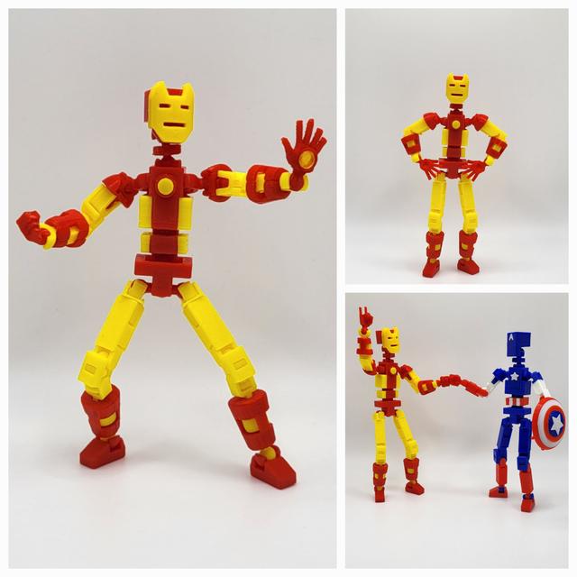 Lucky 13 skin: Iron Man 3D model thumbnail