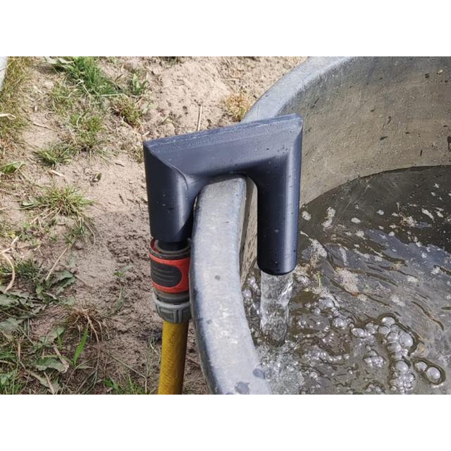 Tub & Pool Filler Hook for 1/2" Hose 3D model thumbnail