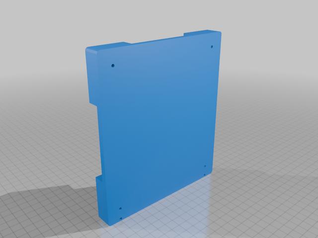 Ryobi 40v Charger Wall mount 3D model thumbnail