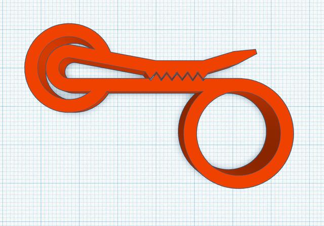 bag clip remixed 3D model thumbnail
