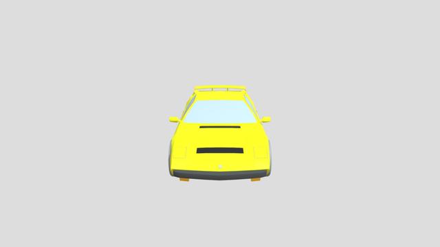 Maserati Merak scale1-40 lowpoly for 3D-printing 3D model thumbnail