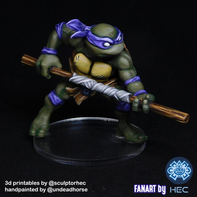 TMNT Buddies - Donatello 3D model thumbnail