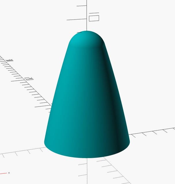 Blunt tip for Moon Rocket by Muth 3D model thumbnail