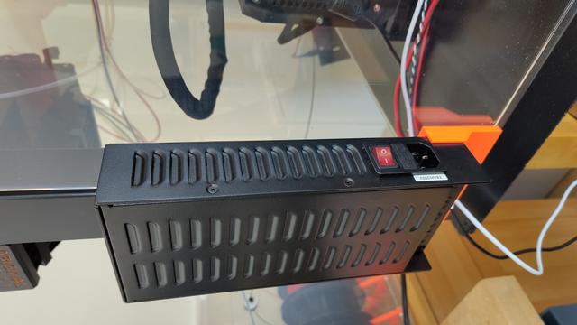 Lack enclosure left side Prusa PSU mount 3D model thumbnail