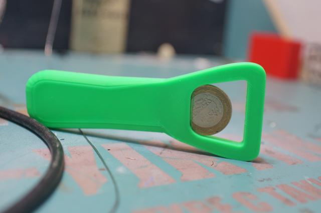 TYPE-C  1 TL Şişe Açacağı. (1 Turkish Lira Bottle Opener.) 3D model thumbnail