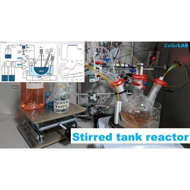 Stirred tank reactor 3D model thumbnail