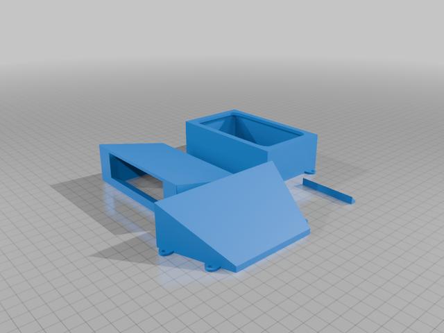 Microcontroller housing for Mandolin String Machine 3D model thumbnail