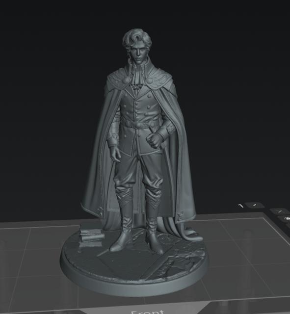 Human Townsfolk Nobleman 1 3D model thumbnail