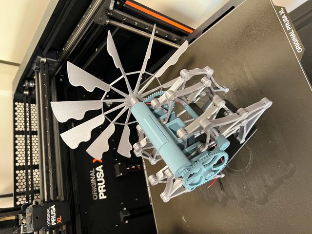 Powered mod for Easy Strandbeest 3D model thumbnail