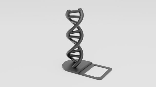 DNA Bookend 3D model thumbnail