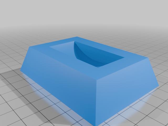 Desk Chair Rollerblade Wheel Stopper 3D model thumbnail