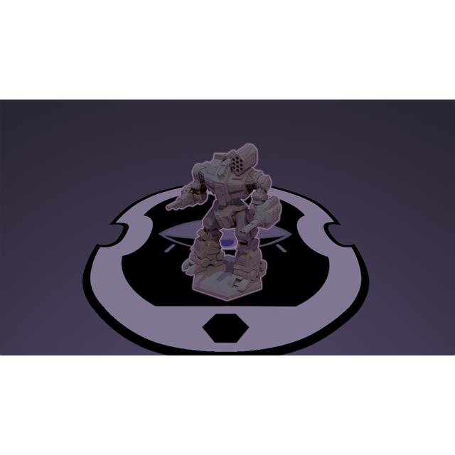 Anzu Battlemech 3D model thumbnail