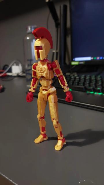 Roman armor for dummy 13 3D model thumbnail