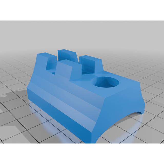 Speedsensor holder for Haibike, Giant ebike with Yamaha motor 3D model thumbnail