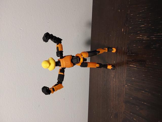 Duck Dummy 13 Head 3D model thumbnail