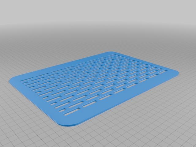 Iqunix ZX 1 Sidepanel 3D model thumbnail