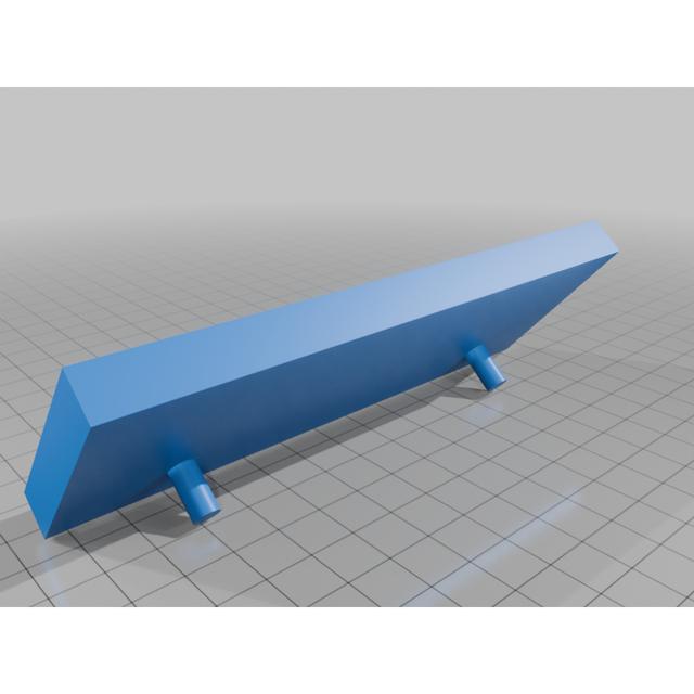 kyosho KC10 forward battery tray 3D model thumbnail