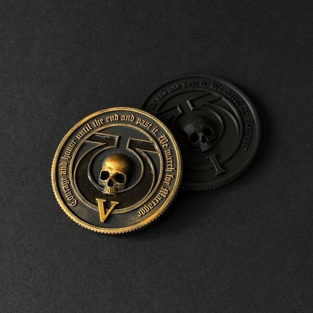Oath of Moment token (52mm) 3D model thumbnail