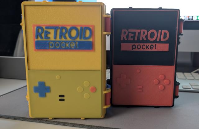 Retroid Pocket Classic Rugged case - Janky Edition 3D model thumbnail
