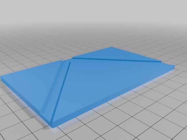 Bloc Loc - Flying Geese - Quilting Rulers 3D model thumbnail