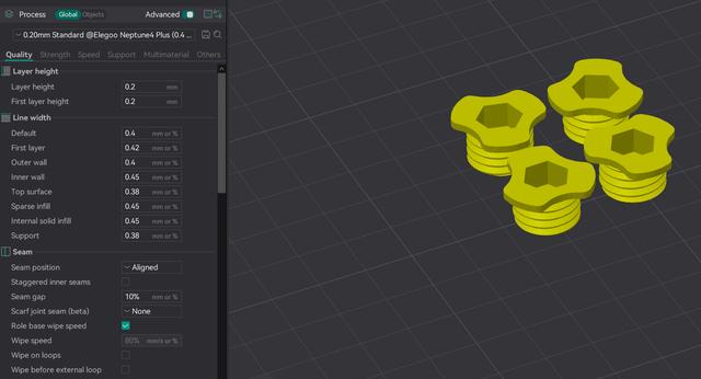 GOEWS Flush Bolt 3D model thumbnail