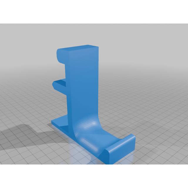Headphone Holder 3D model thumbnail