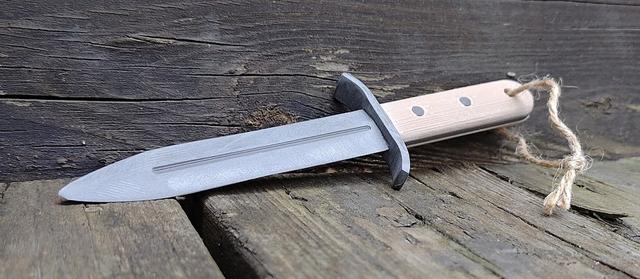 Letter knife 3D model thumbnail