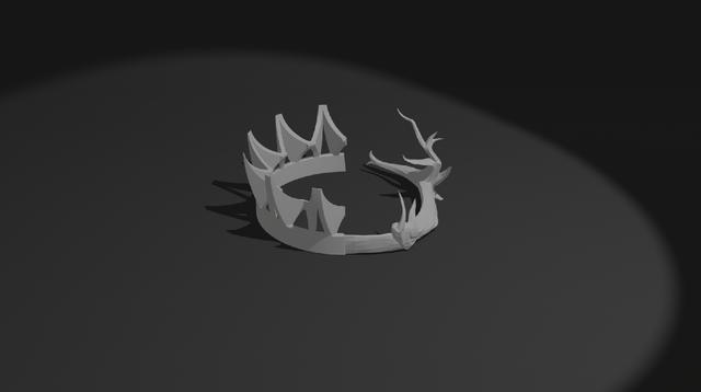 The Divided Crown 3D model thumbnail