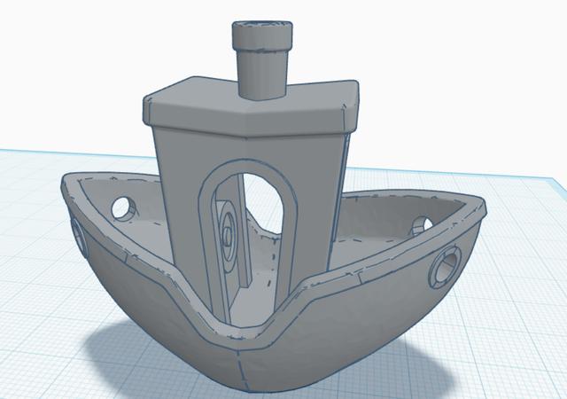 Double Sided Benchy 3D model thumbnail