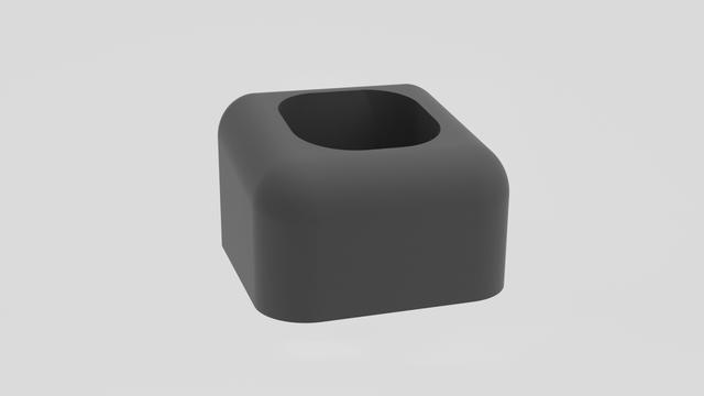 Minimalist Philips One Blade Stand v2 3D model thumbnail