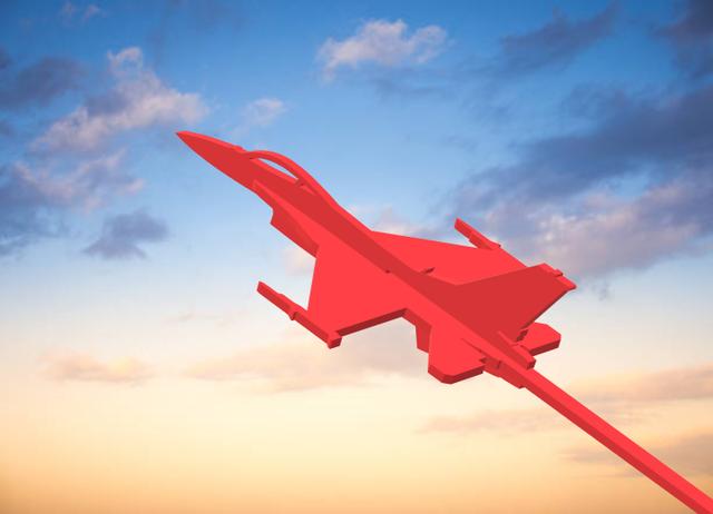 F-16 Briefing Stick Model 3D model thumbnail