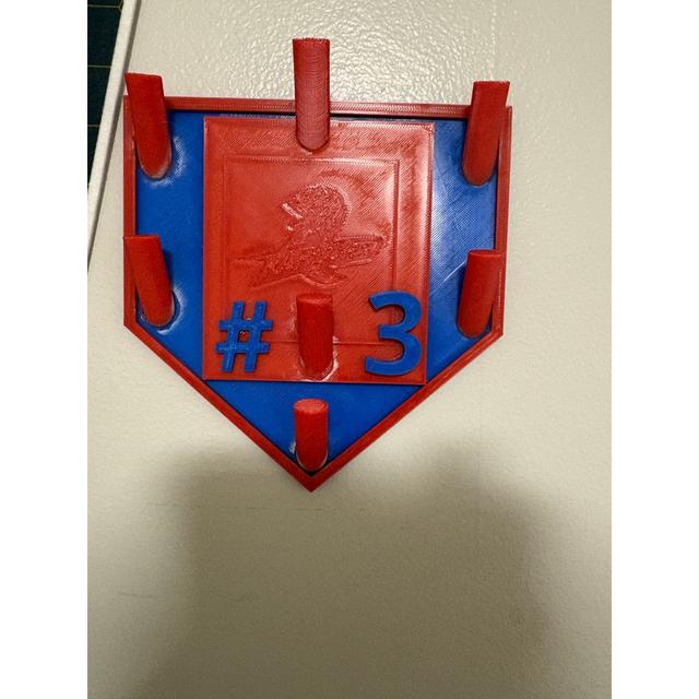 Baseball Ring Stand 3D model thumbnail