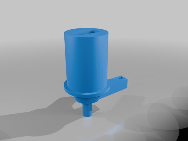 Serrure de Logette EDF / ENEDIS 3D model thumbnail