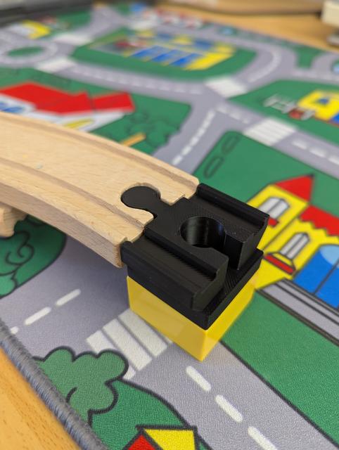 Duplo Brio Adapter 3D model thumbnail